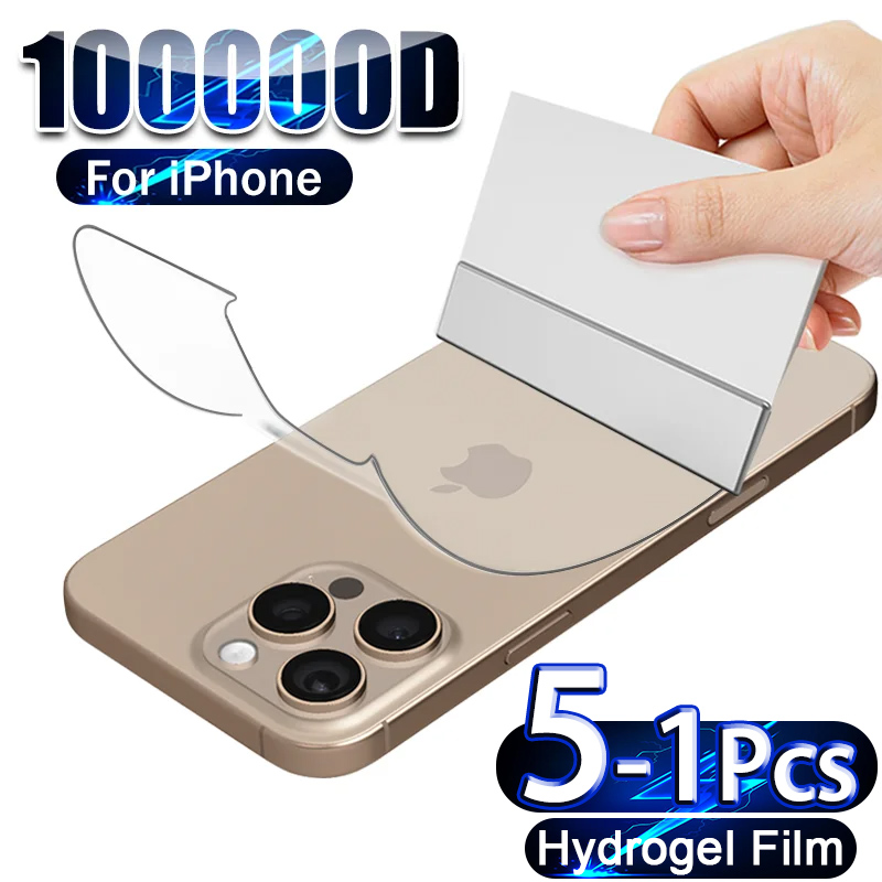 Phone Accessories Online - 5-1 個ヒドロゲルフィルム iPhone 16 15 14