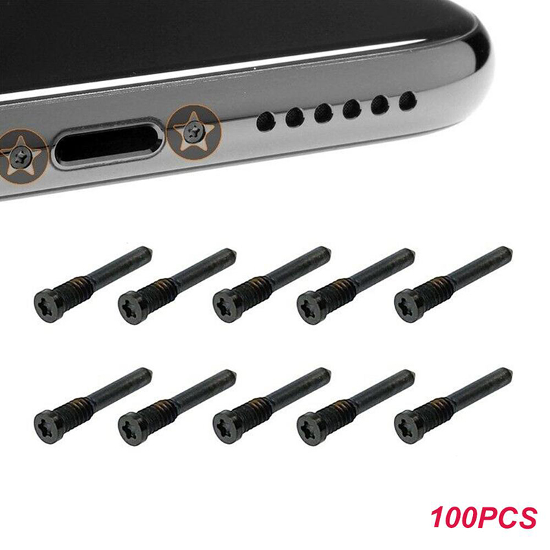 Phone Accessories And Repairs - 100個入り ボトムペンタローブネジ 修理用携帯電話アクセサリー Apple iPhone 15