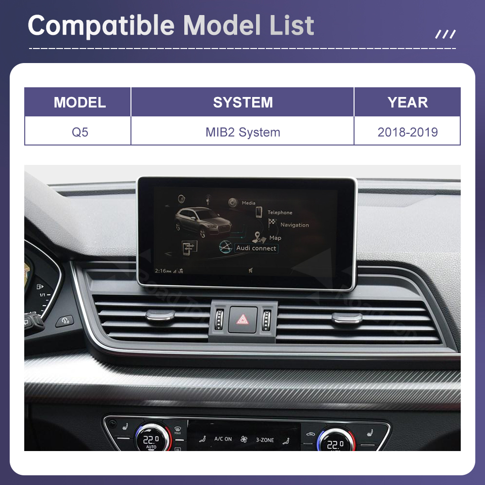 Audi Q5 2018-2019用 Road Top 12 - Phone Accessories Display Board のレビューと価格