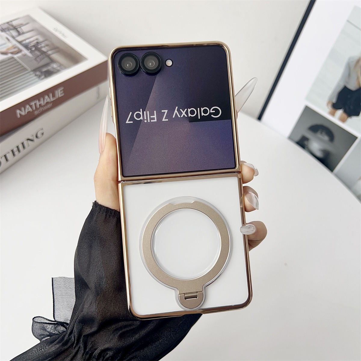 360度回転リングホルダー付きスマホケース Samsung  - Phone Accessories Ring Holder のレビューと価格
