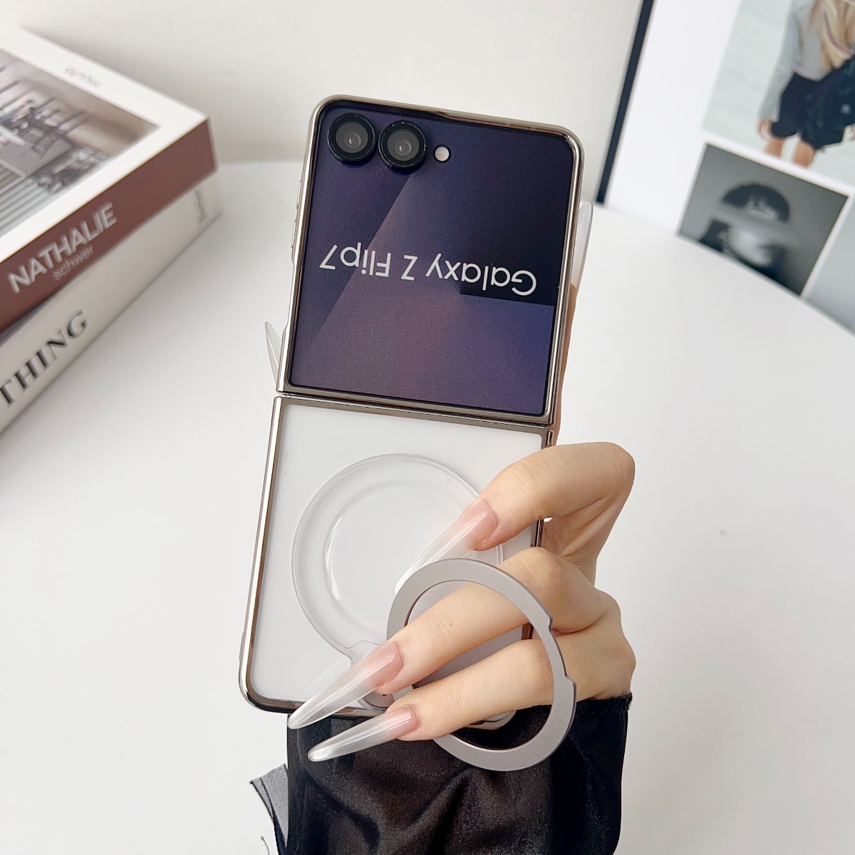 360度回転リングホルダー付きスマホケース Samsung  - Phone Accessories Ring Holder のレビューと価格