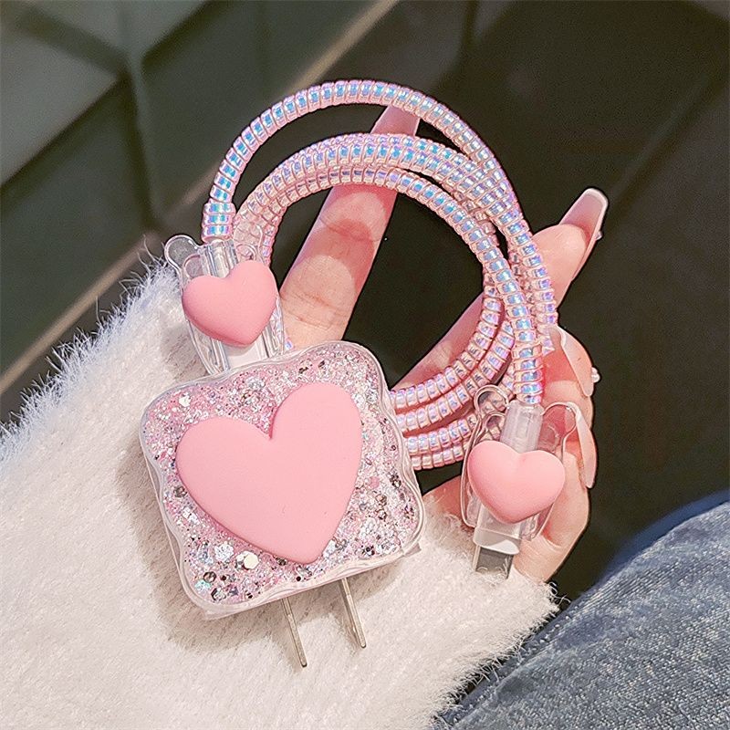高品質ピンクハートチャージャーケース iPhone 11 1 - Phone Accessories Online のレビューと価格