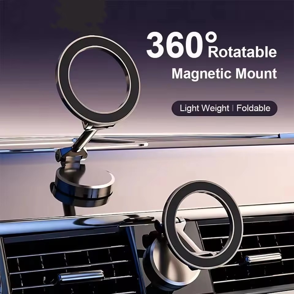 マグセーフ360対応折りたたみ式マグネット式車載携帯電話ホル - Phone Accessories And Gadget のレビューと価格