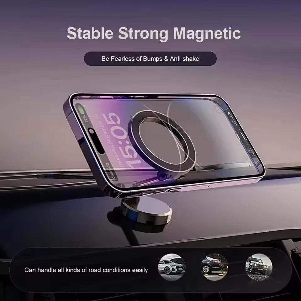 マグセーフ360対応折りたたみ式マグネット式車載携帯電話ホル - Phone Accessories And Gadget のレビューと価格