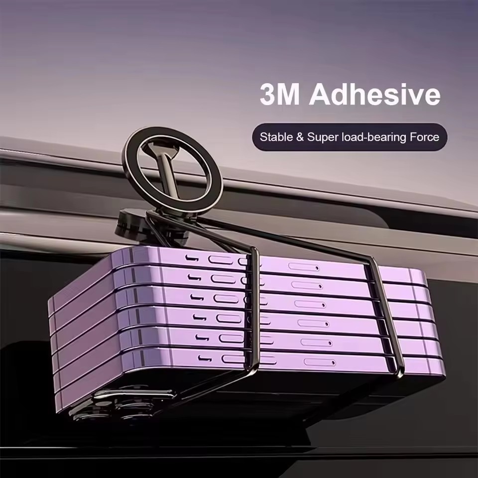 マグセーフ360対応折りたたみ式マグネット式車載携帯電話ホル - Phone Accessories And Gadget のレビューと価格
