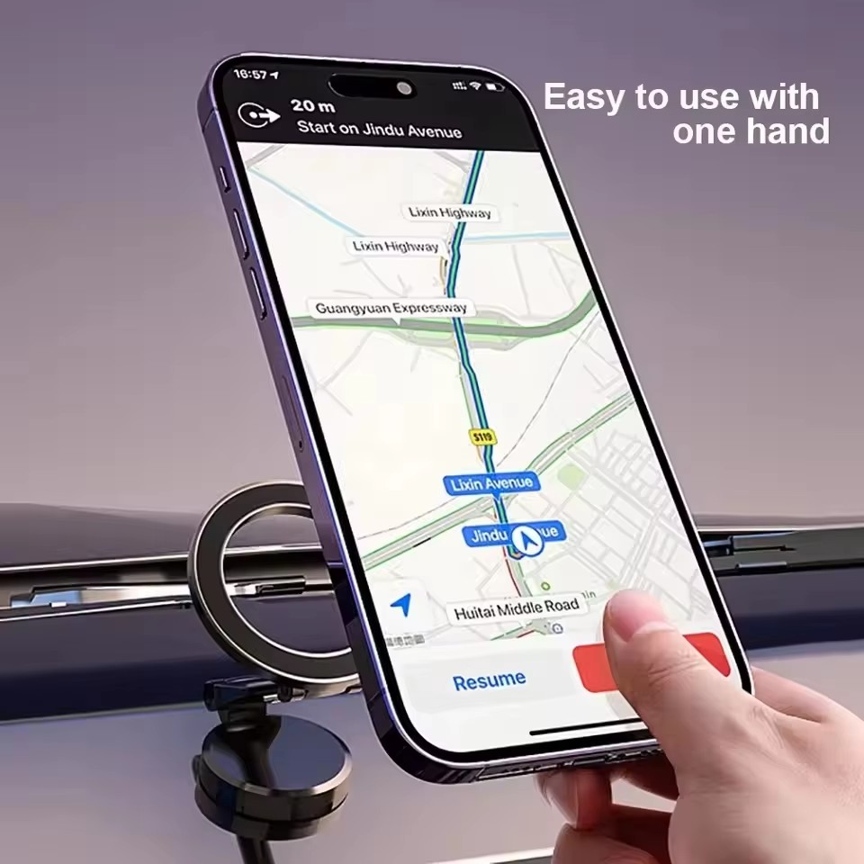 マグセーフ360対応折りたたみ式マグネット式車載携帯電話ホル - Phone Accessories And Gadget のレビューと価格