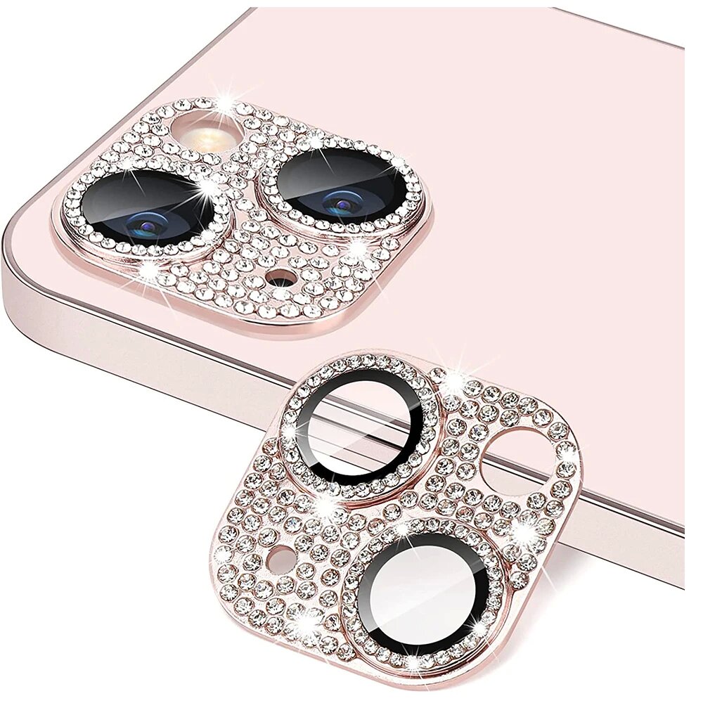 グリッターダイヤモンドカメラレンズプロテクターケースカバー  - Phone Accessories Online のレビューと価格
