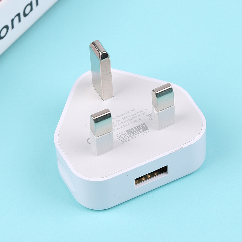 ユニバーサル3ピンウォールチャージャー,1または2つのUSB - Phone Accessories Online のレビューと価格