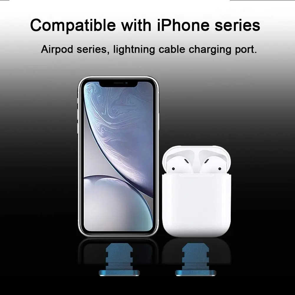 2個入り メタル製ダストプラグ 充電ポート用ダストプラグ i - Phone Accessories Online のレビューと価格