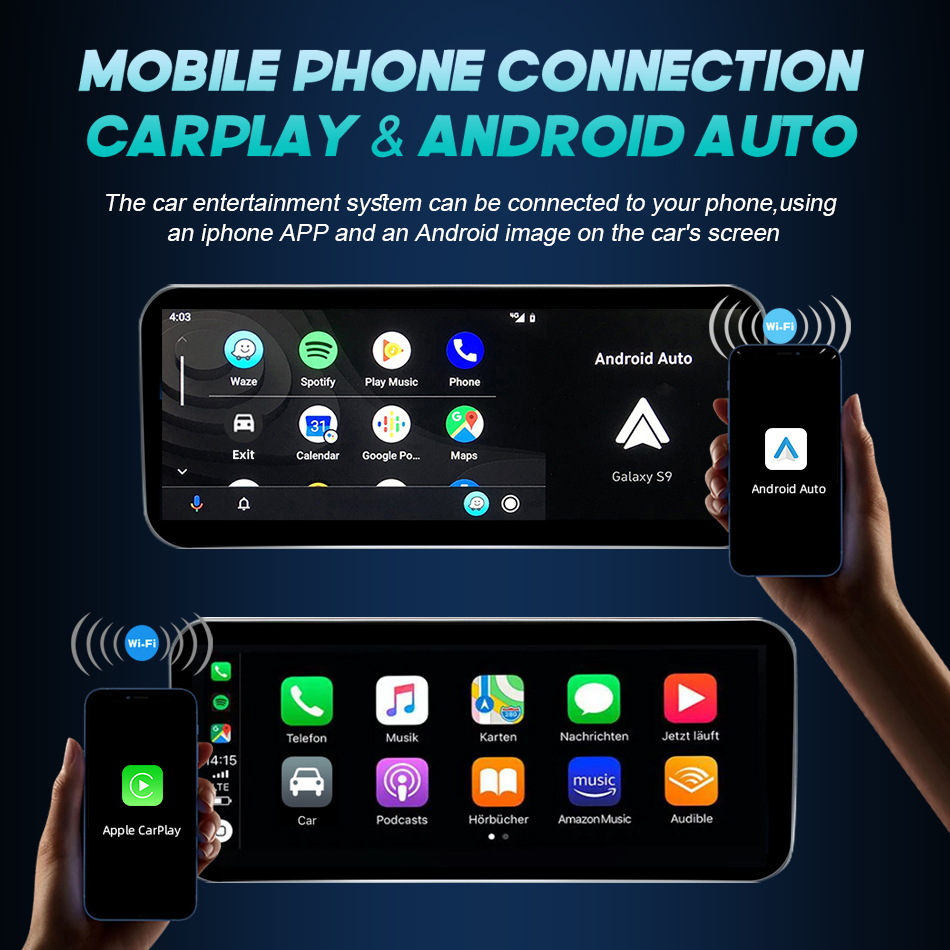 ワイヤレスカータッチスクリーンディスプレイ,Android  - Phone Accessories Display Board のレビューと価格