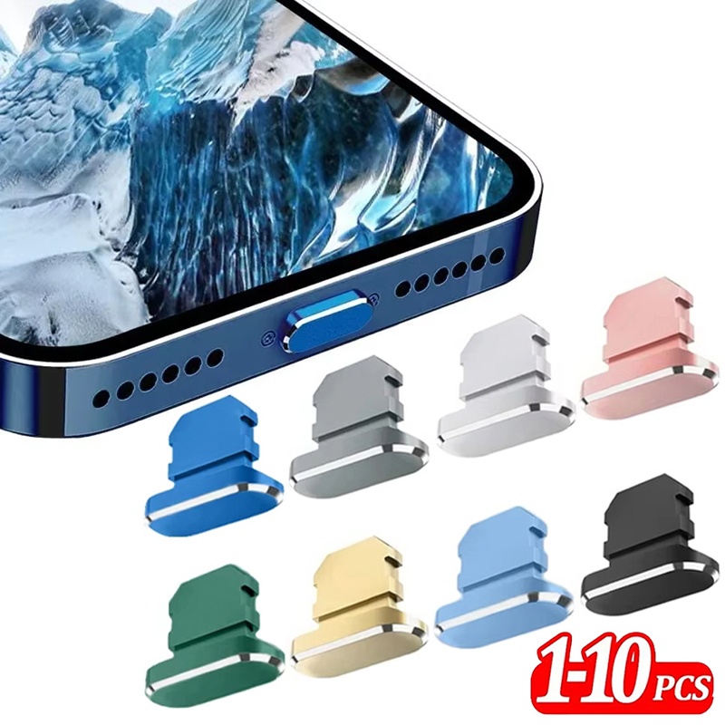 2～10個入り メタル製ダストプラグ 充電ポート用ダストプラ - Phone Accessories Online のレビューと価格