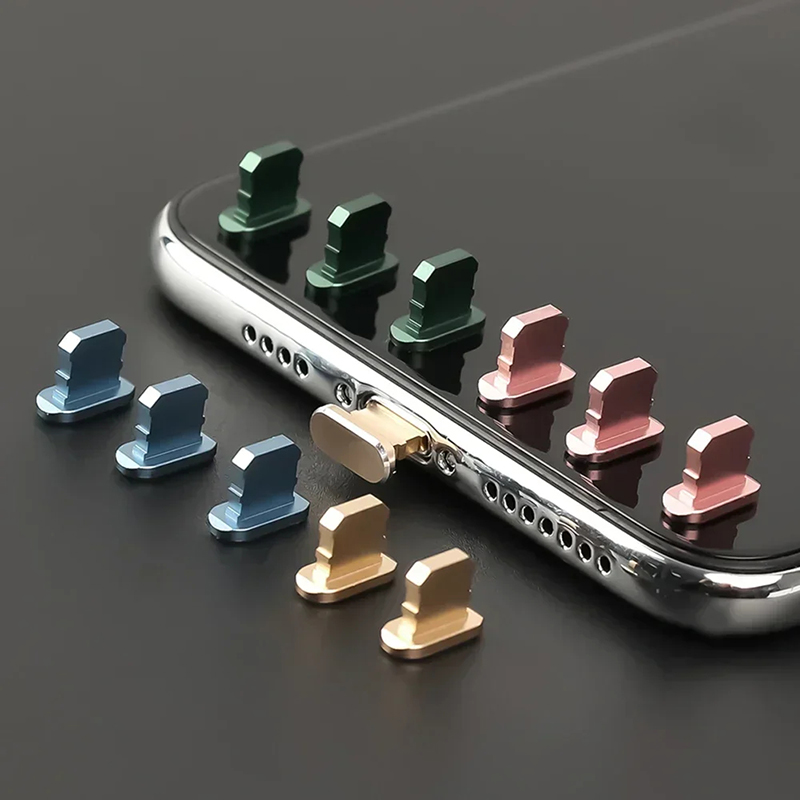 2～10個入り メタル製ダストプラグ 充電ポート用ダストプラ - Phone Accessories Online のレビューと価格
