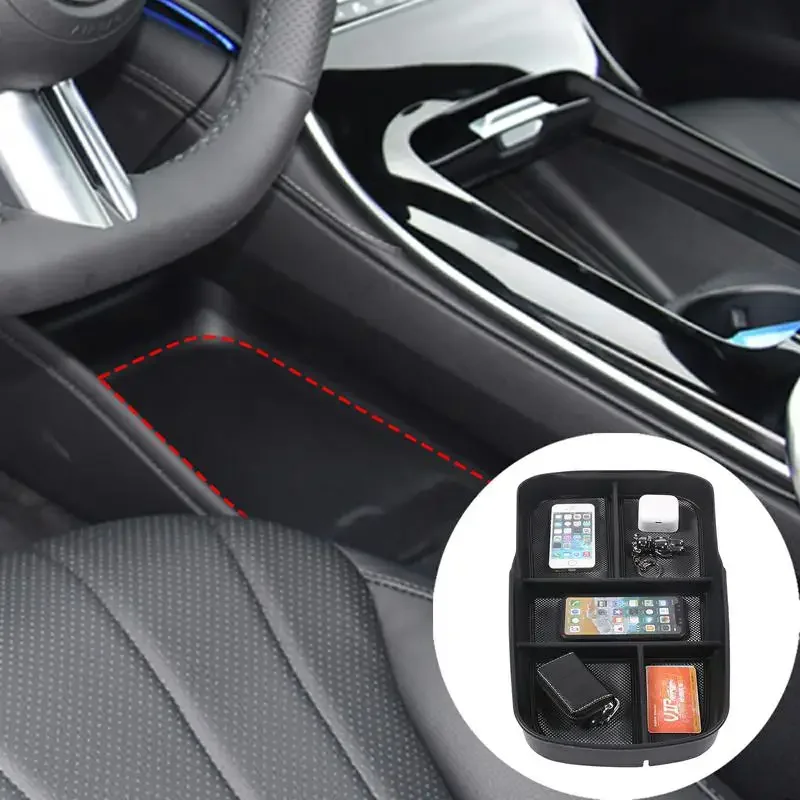 Suetlcoity ABS 車の収納ボックスセンターコント - Phone Accessories Under 50 のレビューと価格