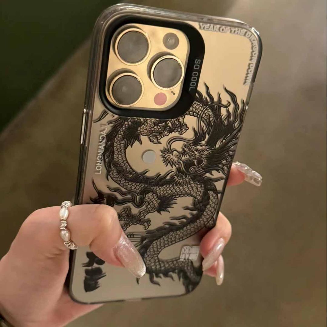 超クールな中国龍柄iPhoneケース iPhone 17 1 - Phone Accessories China のレビューと価格