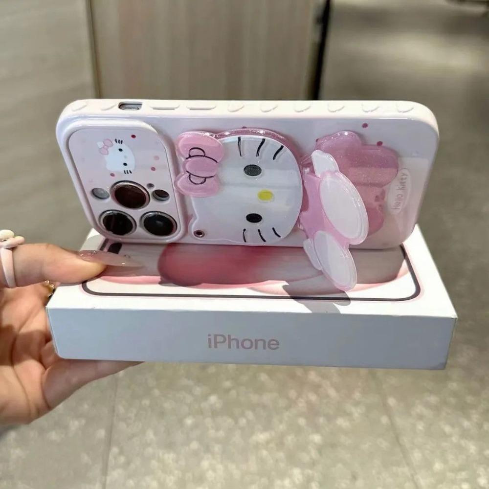 クリエイティブなアニメ周辺機器風のiPhoneケースホルダー - Phone Accessories Online のレビューと価格