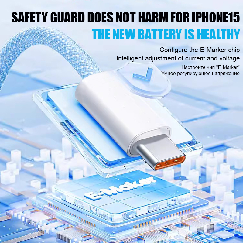 1-50個 60W タイプC 編組ケーブル iPhone 1 - Phone Accessories Online のレビューと価格