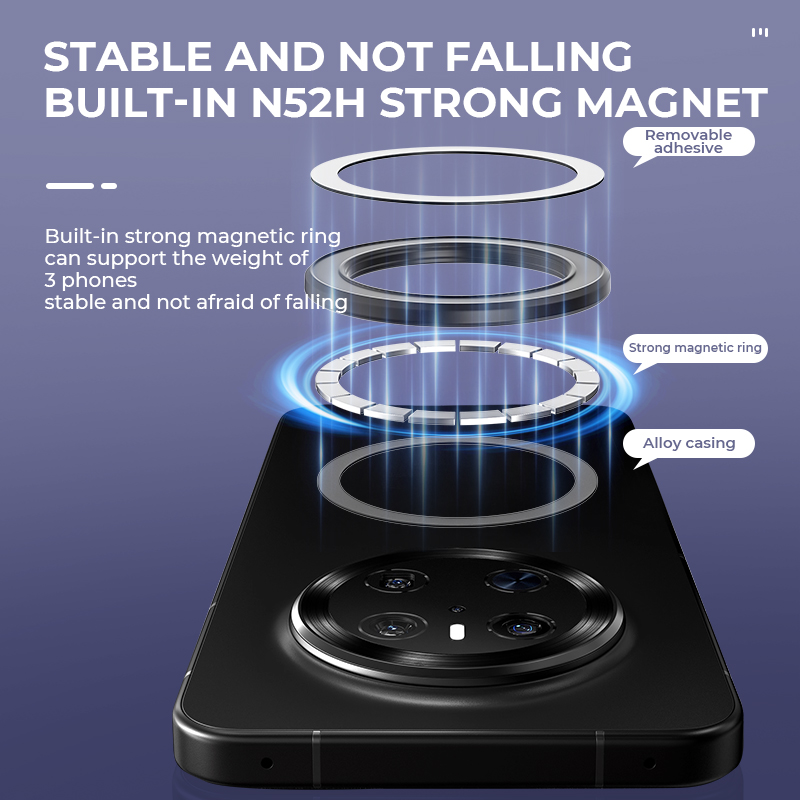 MagSafe対応 強力マグネットリング式スマホホルダー 粘 - Phone Accessories Ring Holder のレビューと価格